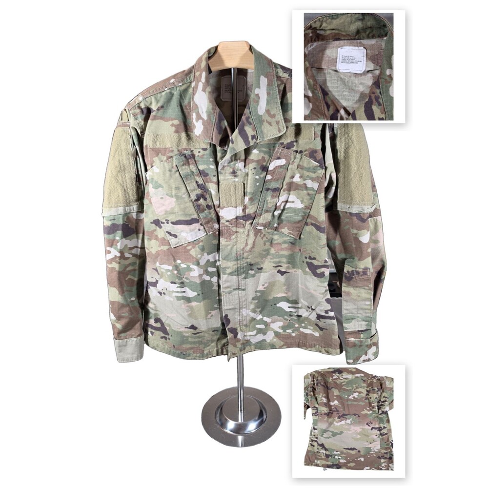 Authentic and Fashionable Tactical Camo Jacket Army Military Unisex XS - Durable